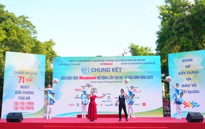 Hanoimoi Newspaper Run for Peace 2025 attracts over 3,000 participants