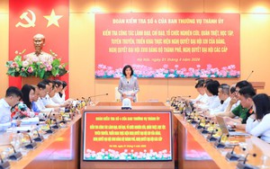 Hanoi inspection team reviews Hoang Mai ward leadership and governance performance outcomes