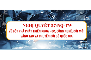 Triển khai thực hiện một số nhiệm vụ cấp bách của Nghị quyết số 57-NQ/TW