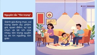 Hãy ứng xử văn minh trong chính gia đình mình