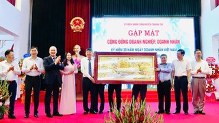 Huyện Thanh Trì gặp mặt các doanh nhân tiêu biểu