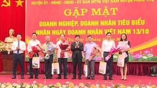 Phúc Thọ gặp mặt doanh nghiệp, doanh nhân tiêu biểu