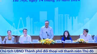 Chủ tịch UBND Thành phố đối thoại với thanh niên Thủ đô