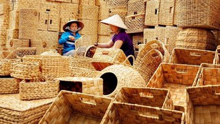 Công nhận điểm du lịch Làng nghề cỏ tế mây tre đan xã Phú Túc