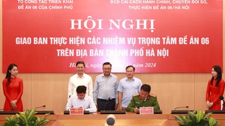 Trung tâm Phục vụ hành chính công Hà Nội quyết tâm hiện thực hóa các mục tiêu của Đề án 06