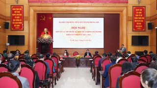 Tiếp xúc cử tri quận Tây Hồ trước kỳ họp HĐND Thành phố