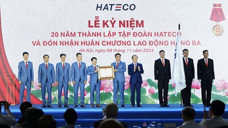 Tập đoàn Hateco vinh dự đón nhận Huân chương Lao động hạng Ba