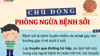 Hà Nội chủ động triển khai các biện pháp phòng chống bệnh sởi