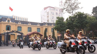 Công an Hà Nội triển khai mô hình 141 mới, ra quân trấn áp tội phạm dịp Tết