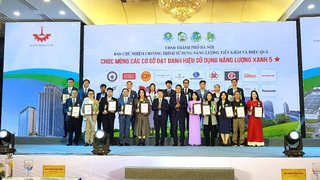 Hà Nội công nhận 83 cơ sở đạt danh hiệu “Sử dụng năng lượng xanh năm 2024”
