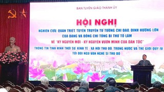 Hơn 300 văn nghệ sĩ Thủ đô tham gia quán triệt về “kỷ nguyên vươn mình của dân tộc