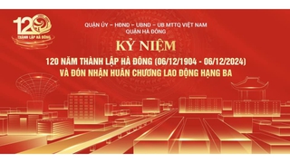 Chuỗi hoạt động kỷ niệm 120 năm thành lập Hà Đông (06/12/1904 - 06/12/2024)