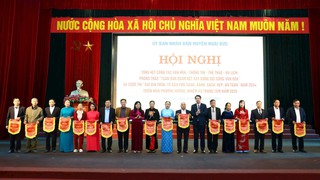 Hoài Đức tổng kết công tác văn hóa, thông tin, thể thao, du lịch