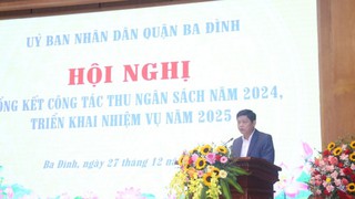 Năm 2024, quận Ba Đình đã hoàn thành và vượt chỉ tiêu thu ngân sách được giao