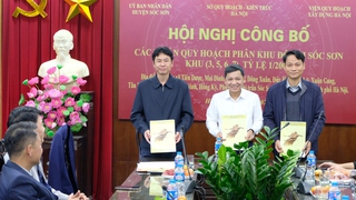Công bố 4 đồ án Quy hoạch phân khu đô thị tại huyện Sóc Sơn
