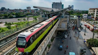 Hai tuyến đường sắt đô thị của Hà Nội chạy xuyên đêm giao thừa