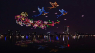 2025 drone sẽ tỏa sáng trong chương trình Hòa nhạc ánh sáng-Chào năm mới 2025 tại hồ Tây