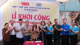 Kiều Phú: Khởi công nhà Đại đoàn kết từ sự chung tay của doanh nghiệp và cộng đồng