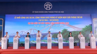Hà Nội: Khởi công dự án đầu tư xây dựng cầu Trần Hưng Đạo
