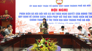 Phản biện xã hội đối với 3 dự thảo nghị quyết về cải tạo, chỉnh trang đô thị