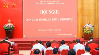 Xây dựng Thủ đô ngày càng giàu đẹp, văn minh, hiện đại