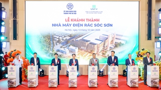 Khánh thành Nhà máy điện rác Sóc Sơn, công suất lớn nhất Đông Nam Á