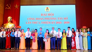 Quyết tâm đổi mới, xây dựng Công đoàn Tây Hồ vững mạnh từ cơ sở