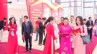 Trải nghiệm chuyển đổi số tại Đại hội XVIII Đảng bộ thành phố Hà Nội