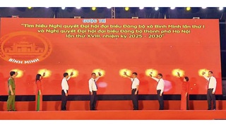 Xã Bình Minh: Phát động thi trực tuyến tìm hiểu Nghị quyết Đại hội Đảng bộ xã và Đại hội Đảng bộ Thành phố lần thứ XVIIII