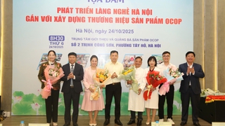 Phát triển làng nghề Hà Nội gắn với xây dựng thương hiệu sản phẩm OCOP