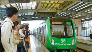 Hà Nội Metro tiếp tục thử nghiệm giải pháp nhận diện sinh trắc học trên tuyến Cát Linh-Hà Đông