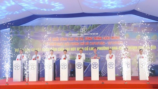 Khởi công xây dựng hầm chui tại nút giao Cổ Linh, chào mừng  71 năm Ngày Giải phóng Thủ đô