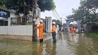 EVNHANOI sẵn sàng ứng trực, khôi phục, cấp điện trở lại ngay sau bão số 11