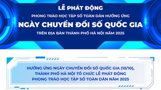 Phát động phong trào Học tập số toàn dân hưởng ứng Ngày Chuyển đổi số quốc gia năm 2025