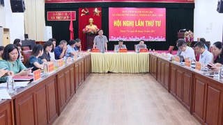 Xã Thanh Trì: Tập trung, quyết liệt hoàn thành nhiệm vụ quý IV/2025