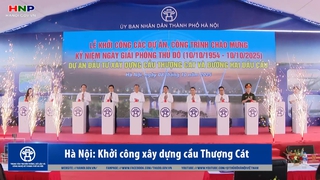 Hà Nội: Khởi công xây dựng cầu Thượng Cát
