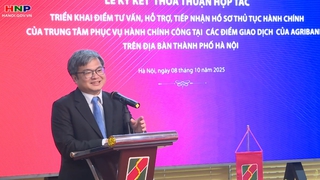 Ký kết hợp tác triển khai tiếp nhận TTHC tại các điểm giao dịch Ngân hàng Agribank