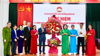 Phường Nghĩa Đô kỷ niệm 95 năm Ngày Truyền thống MTTQ Việt Nam