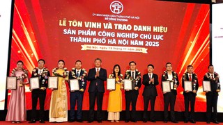 Hà Nội tôn vinh 35 sản phẩm công nghiệp chủ lực năm 2025