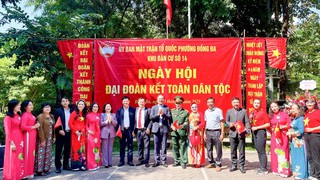 Sôi nổi những Ngày hội Đại đoàn kết toàn dân tộc trên địa bàn phường Đống Đa