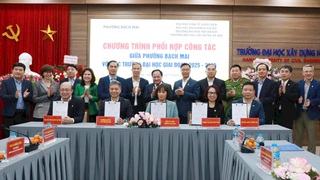 Phường Bạch Mai phối hợp công tác với 4 trường Đại học
