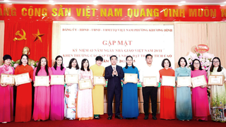 Khương Đình đẩy mạnh đổi mới giáo dục trong kỷ nguyên số