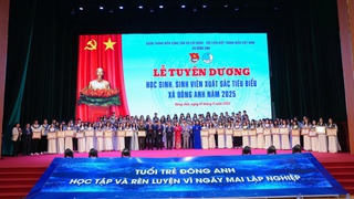 Xã Đông Anh tuyên dương học sinh, sinh viên xuất sắc tiêu biểu năm 2025