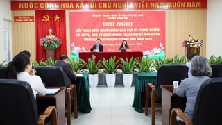 Phường Tương Mai tăng cường đối thoại, tiếp thu ý kiến người dân