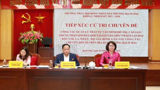 Phường Bạch Mai: Trả lời tất cả kiến nghị cử tri trước kỳ họp cuối năm 2025