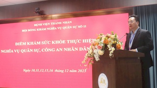 Bệnh viện Thanh Nhàn mở điểm khám sức khỏe thực hiện nghĩa vụ quân sự, công an cho 4 phường