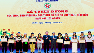 Tuyên dương học sinh, sinh viên dân tộc thiểu số Thủ đô xuất sắc năm học 2024-2025