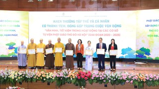 Phật giáo Hà Nội tiếp tục đồng hành, xây dựng Thủ đô văn minh, phát triển, hạnh phúc