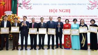 Vĩnh Tuy hoàn thành 13/13 chỉ tiêu phát triển kinh tế - xã hội