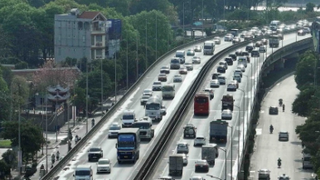 Phương án thí điểm hạn chế một số loại phương tiện lưu thông trên đường Vành đai 3 trên cao vào khung giờ cao điểm